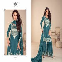 Rasalika Mehfil Wholesale Real Chinon Silk Free Size Stitched Suits