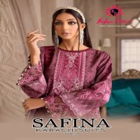 NAFISA SAFINA KARACHI SUITS VOL 10 PAKISTANI CASUAL WEAR DRESS MATERIAL