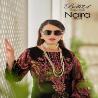 BELLIZA DESIGNER NAIRA VOL 76 COTTON DIGITAL PRINTS MODERN PAKISTANI DRESS