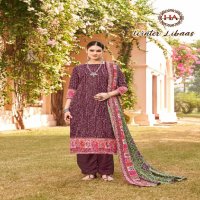 Harshit Winter Libaas Wholesale Pure Pashmina With Diamond Work Dress Material