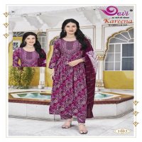 Devi Kareena Vol-1 Wholesale Umbrella Cut Kurtis With Pant And Dupatta