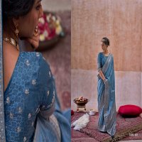 kala jamun kalaa fancy attractive designer satin saree for women