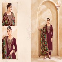 pashan vol 4 by suryajyoti jam satin embroidery ladies salwar suits