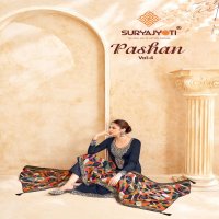 pashan vol 4 by suryajyoti jam satin embroidery ladies salwar suits