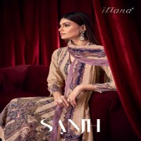 sanjh by sahiba itrana staple twill attractive print 3pcs salwar suits