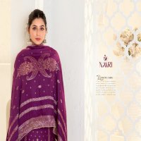 gulistan by naari viscose pashmina jacquard winter collection suits