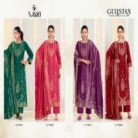 gulistan by naari viscose pashmina jacquard winter collection suits