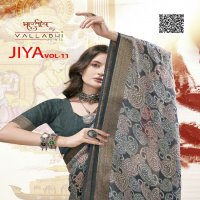 Vallabhi Jiya Vol-11 Wholesale Moss Georgette Ethnic Indian Sarees