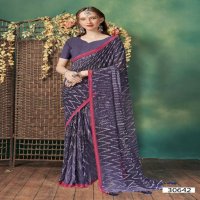 Vallabhi Viransha Vol-3 Wholesale Floral Print Georgette Fabrics Sarees