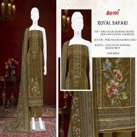 Bipson Royal Safari 2878 Wholesale Viscose Pashmina With Work Winter Suits