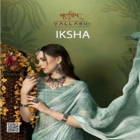 Vallabhi Iksha Wholesale Georgette Fabrics Ethnic Sarees