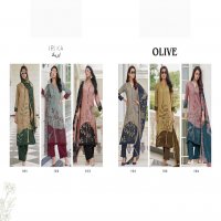 Irika Olive Wholesale Digital Printed Pashmina With Handwork Winter Suits