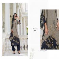 Irika Olive Wholesale Digital Printed Pashmina With Handwork Winter Suits