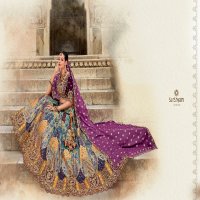 SurShyam Kalamkari D.no 101 To 110 Series Wholesale Bridal Designer Lehengas