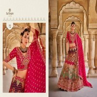 SurShyam Kalamkari D.no 101 To 110 Series Wholesale Bridal Designer Lehengas