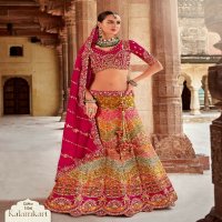 SurShyam Kalamkari D.no 101 To 110 Series Wholesale Bridal Designer Lehengas