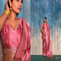 kambika by kala jamun satin jacquard party wear saree online