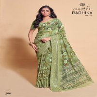 Kashvi Radhika Vol-2 Wholesale Weightless With Embroidery Work Sarees