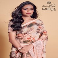 Kashvi Radhika Vol-2 Wholesale Weightless With Embroidery Work Sarees