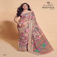 Kashvi Radhika Vol-2 Wholesale Weightless With Embroidery Work Sarees