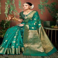 Saroj Maa Vaibhav Organza Vol-8 Wholesale Soft Organza Rich Pallu Sarees