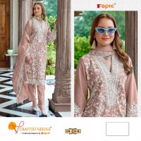 Fepic Crafted Needle CN-319 Wholesale Readymade Indian Pakistani Suits