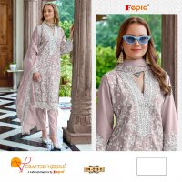 Fepic Crafted Needle CN-319 Wholesale Readymade Indian Pakistani Suits