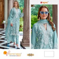 Fepic Crafted Needle CN-319 Wholesale Readymade Indian Pakistani Suits