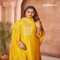 Indikurti Zoya Wholesale Anarkali Ghera Kurti With Pant And Dupatta