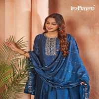 Indikurti Zoya Wholesale Anarkali Ghera Kurti With Pant And Dupatta