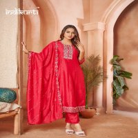 Indikurti Zoya Wholesale Anarkali Ghera Kurti With Pant And Dupatta