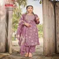 Navkar Soundarya Vol-2 Wholesale Straight Cut Top With Pant And Dupatta