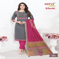 Aarvi Khushi Vol-1 Wholesale Ajrakh With Katha Work Readymade Suits