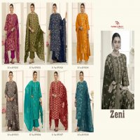 Nishant Zeni Wholesale Pure Viscose Pashmina Winter Salwar Suits