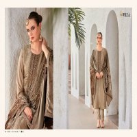 Ibiza Sadgi Wholesale Pure Gaji Silk With Neck Velvet Patch Winter Suits