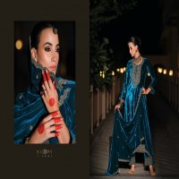 Kilory Rasm Wholesale Premium Velvet With Coding Work Winter Suits