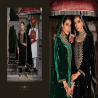 Kilory Rasm Wholesale Premium Velvet With Coding Work Winter Suits