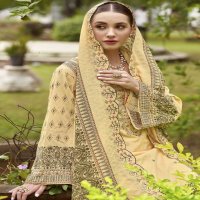 bin saeed vol 6 by alok suits cotton pakistani embroidery 3pcs dress