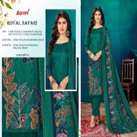 Bipson Royal Safari 2897 Wholesale Viscose Pashmina With Handwork Winter Suits