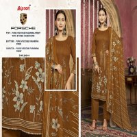 Bipson Porsche 2920 Wholesale Viscose Pashmina With Handwork Winter Dress Material