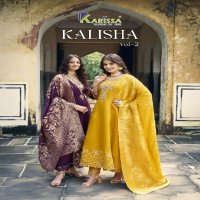 Karissa Kalisha Vol-2 Wholesale Readymade Kurti With Pant And Dupatta