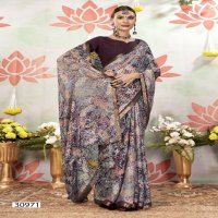 Vallabhi Shridha Wholesale Georgette Fabrics Ethnic Sarees