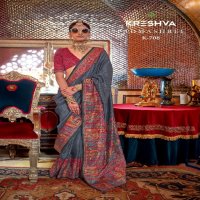 Kreshva Padmashree Wholesale Pure Silk With Glory Finish Sarees