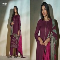 Omtex Zelenia Wholesale Pure Pashmina With Patchwork And Handwork Winter Suits