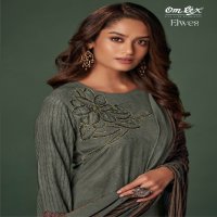 Omtex Elwes Wholesale Pure Pashmina With Handwork Winter Suits