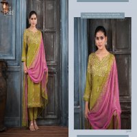 Esaira Anahi Wholesale Pashmina With Handwork Winter Suits