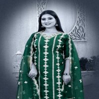 Krishna Trendz Summer Special Vol-2 Wholesale Roman Silk Kurti With Pant And Dupatta