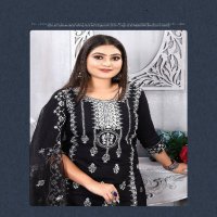 Krishna Trendz Summer Special Vol-2 Wholesale Roman Silk Kurti With Pant And Dupatta