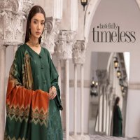 Aalaya Rangoli Vol-1 Premium Embroidered Dhanak Shirt With Fancy Tik Tok Pakistani Suits