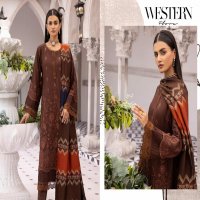 Aalaya Rangoli Vol-1 Premium Embroidered Dhanak Shirt With Fancy Tik Tok Pakistani Suits
